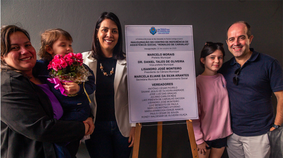 Paraíso inaugura o CRAS Ronaldo de Carvalho