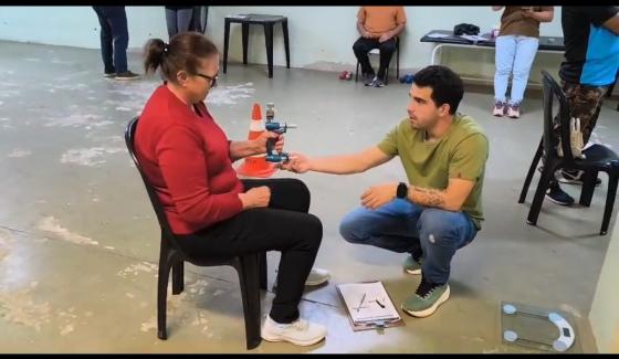 Saúde recebe equipe da USP para avaliações com idosos